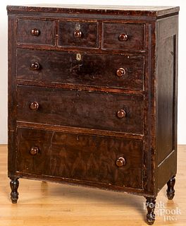 Pennsylvania painted chest of drawers