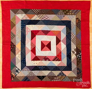 Concentric square quilt