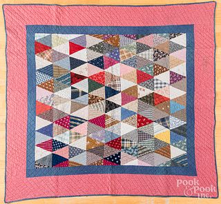 Two pieced quilts