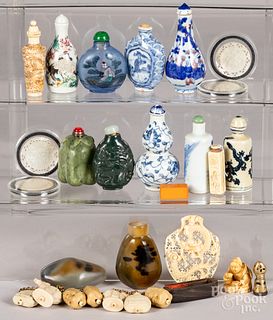Chinese snuff bottles and accessories