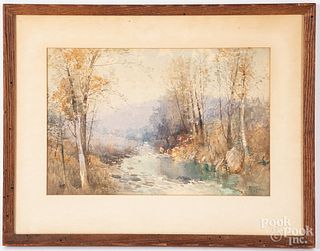 Robert Shaw watercolor landscape