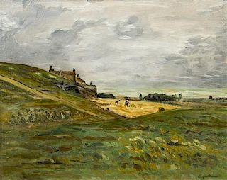 John Baptiste Antoine Guillemet, (French, 1842-1903), Landscape