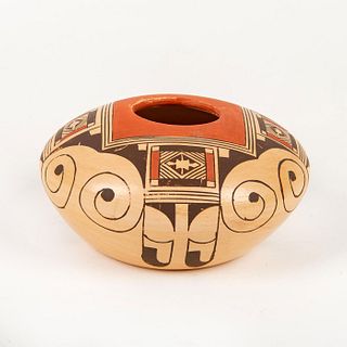 Clinton Polacca Nampeyo, Native American Hopi Pottery Jar