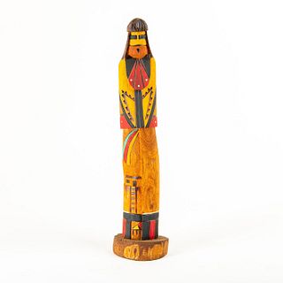 Native American Carved Wood Kachina Doll