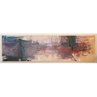Tom Lieber, Abstract Oil On Canvas