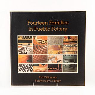 Art Book Fourteen Families In Pueblo Pottery Rick Dillingham