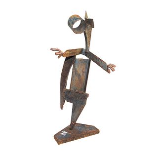 Jeff Whyman Steel Figure Sculpture, City Dancer