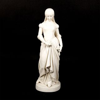 Copeland Parian Porcelain Large Figure, Marguerite