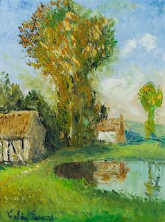 * Paul Emile Pissarro, (French, 1884-1972), La mare