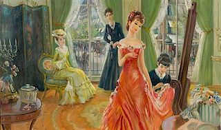 * Frederic John Lloyd Strevens, (British, 1902-1990), The Ball Dress