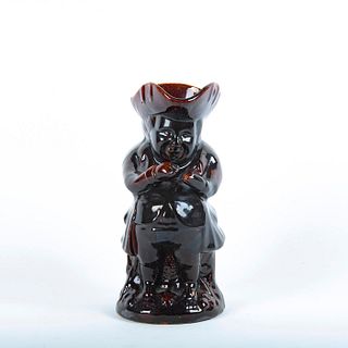 Large 19Th Century Rockingham Toby Jug, The Snuff Taker
