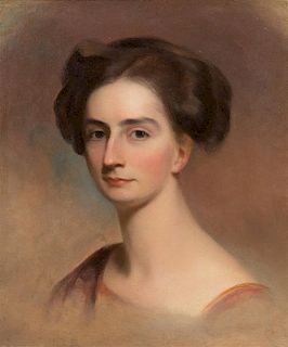 * Thomas Sully, (American, 1783-1872), Portrait of Mrs. Lee, 1835