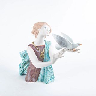 Lladro Porcelain Figurine, Allegory To The Peace 01008684