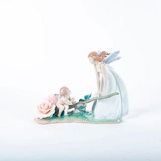 Lladro Porcelain Figure Group, Summer Rythym 01008293