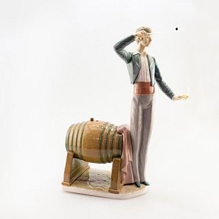 Lladro Porcelain Figurine, Wine Taster 01005239