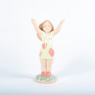 Nao Lladro Porcelain Figurine, Little Cuddle 02001490