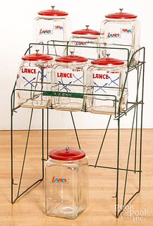 Lance Cracker wire store display rack