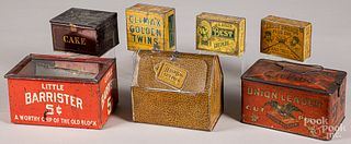 Collection of tobacco tins