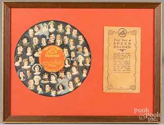 Victrola Speed Record puzzle