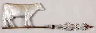 Swell bodied cow weathervane, 19th c.