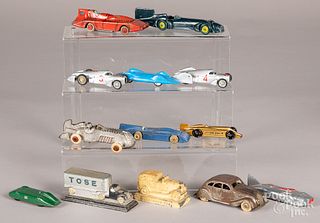 Small land speed diecast race cars