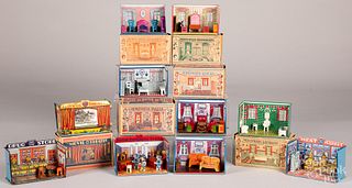 Ten Marx Home Town and Newlywed room playsets