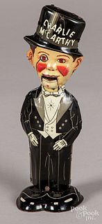Marx tin lithograph wind-up Charlie McCarthy