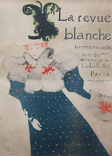 Henri de Toulouse-Lautrec, (French, 1864-1901), La Revue Blanche, 1895