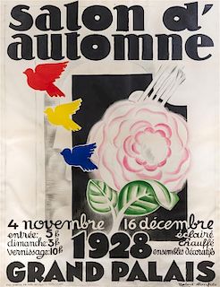 Robert Bonfils, (French, 1886-1972), Salon d'automne, 1928