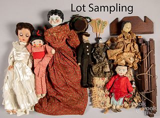 Group of miscellaneous dolls
