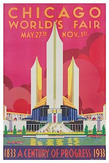 Weimer Pursell, (1906-1974), Chicago's World Fair, 1933