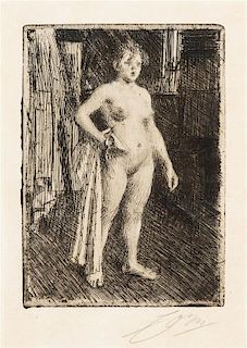 Anders Zorn, (Swedish, 1860-1920), Venus de la vilette, 1893