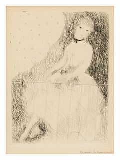 * Marie Laurencin, (French, 1885-1956), Seated Woman