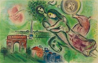 * after Marc Chagall, (French/Russian, 1887–1985), Romeo et Juliette, 1964