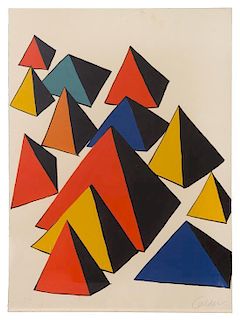 Alexander Calder, (American, 1898-1976), Pyramides