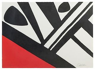 * Alexander Calder, (American, 1898-1976), L'Acier du Constructeur