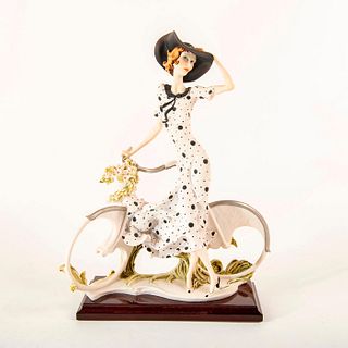 Florence Giuseppe Armani Woman in Polka Dots Figurine