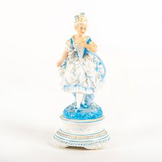 Porcelain Miniature Figurine, Victorian Girl