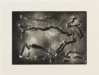 Elaine de Kooning, (American, 1919-1989), Torchlight Cave Drawings (I), 1985