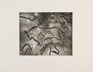 Elaine de Kooning, (American, 1919-1989), Torchlight Cave Drawings (III), 1985