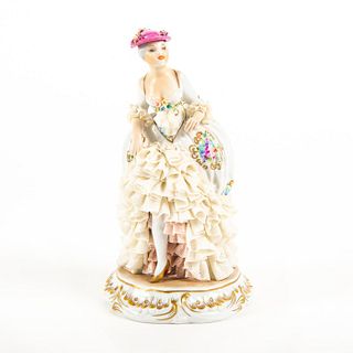 Vintage Luigi Fabris Porcelain Lady Figurine