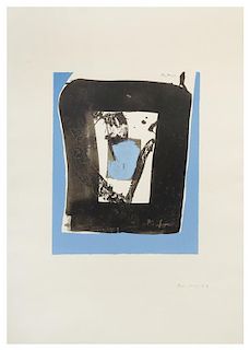 * Robert Motherwell, (American, 1915-1991), The Basque Suite: Untitled (Engberg & Banach 81)