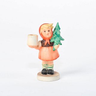 Goebel Hummel Figurine, Girl with Fir Tree Candle Holder 116