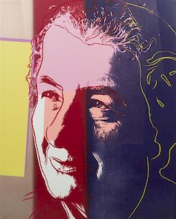 Andy Warhol, (American, 1928-1987), Golda Meir (from Ten Portraits of Jews of the Twentieth Century, 1980)