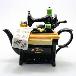 Swineside Sewing Table with Machine Teapot