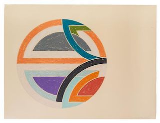 Frank Stella, (American, b. 1936), Sinjerli Variation IA, 1977