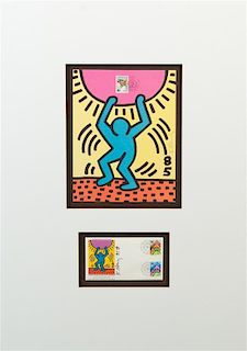 Keith Haring, (American, 1958-1990), International Youth Year, 1985