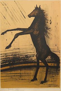 Bernard Buffet, (French, 1928-1999), Circus Horse