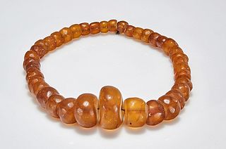 String of Amber or Copal Beads