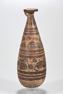 Etrusco-Corinthian Alabastron With Animal Decoration